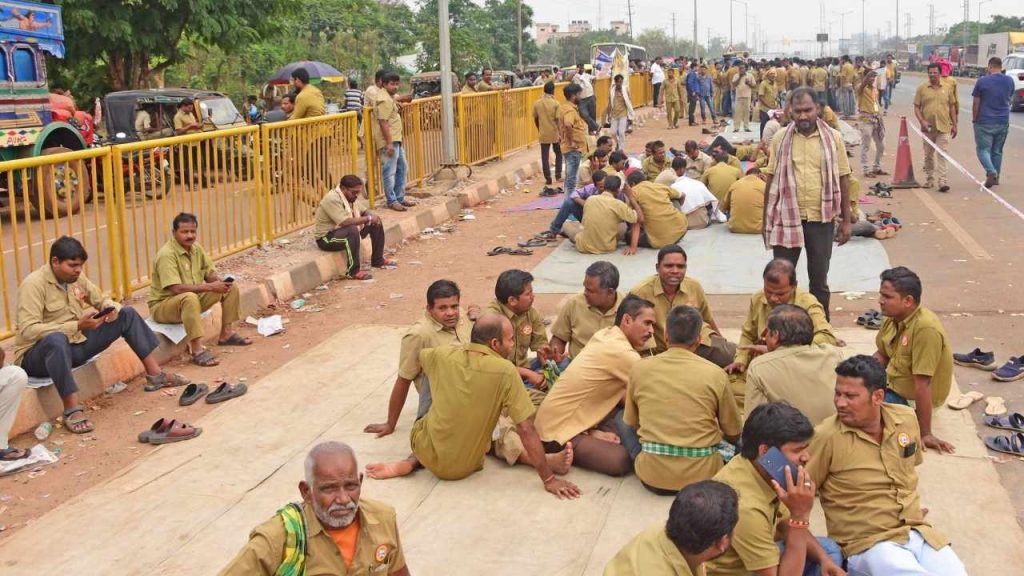 Essential Commodities in Short Supply as Odisha Drivers