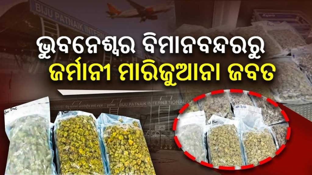 Massive Drug Bust at Bhubaneswar Airport: Marijuana Worth Over ₹30 Crore Seized 1 Massive Drug Bust at Bhubaneswar Airport