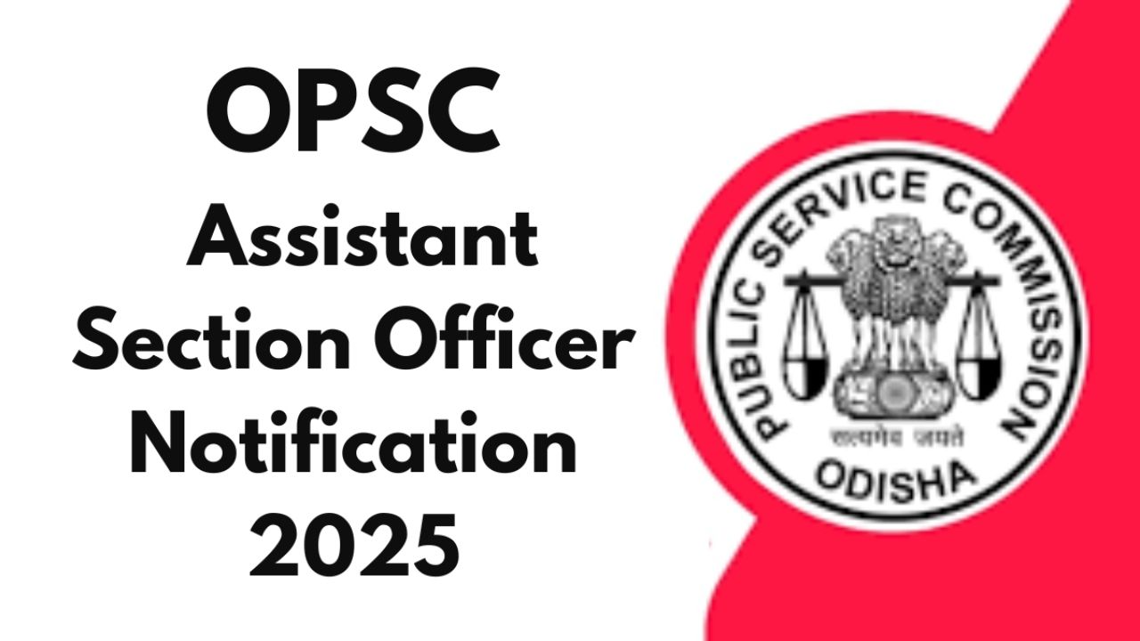 OPSC ASO Recruitment 2025