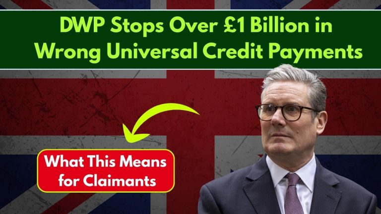 DWP Stops Over £1 Billion in Wrong Universal Credit Payments
