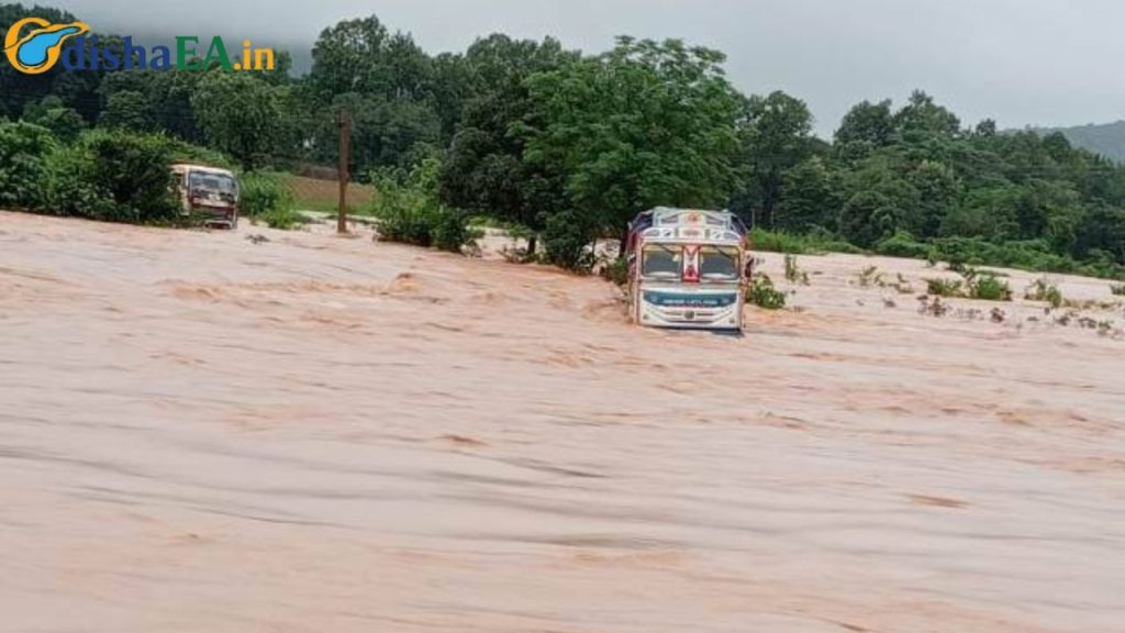 Dramatic Footage Shows Truck Carried Away by Flash Floods