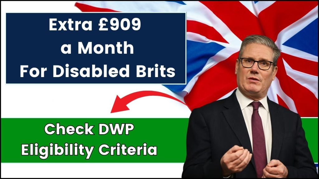 Extra £909 a Month for Disabled Brits