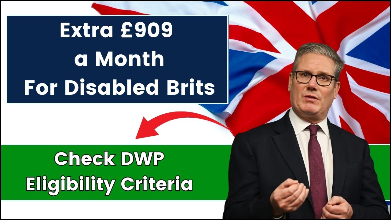 Extra £909 a Month for Disabled Brits