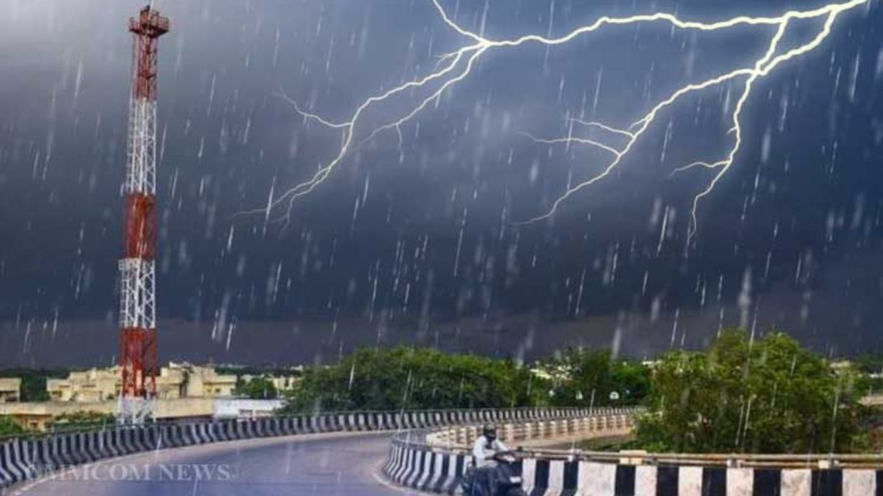 Heavy Rain and Thunderstorms for Next 5 Days
