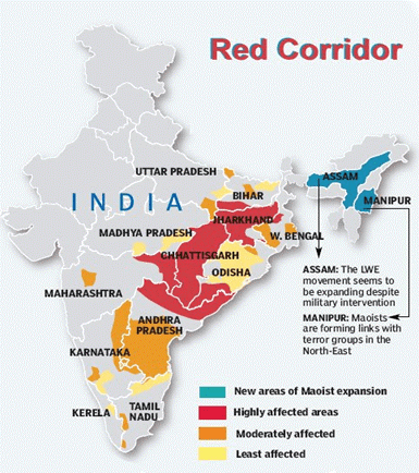 Odisha's Fight Against Left-Wing Extremism: Notable Progress, Ongoing Challenges in Tribal Areas 2 LEFT WING EXTREMISM IN INDIA | IAS GYAN