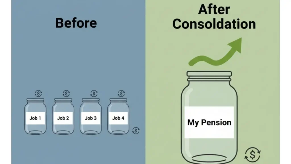 Benefits of pension consolidation