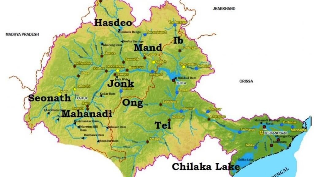 Mahanadi to Witness 5.5 Lakh Cusec Flood Flow, Odisha Govt Issues Warning 2 Mahanadi River System