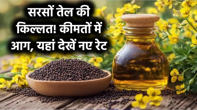 Mustard Oil Price: सरसों का तेल मिलना हुआ मुश्किल, जानें कितने रुपये बढ़ गए दाम