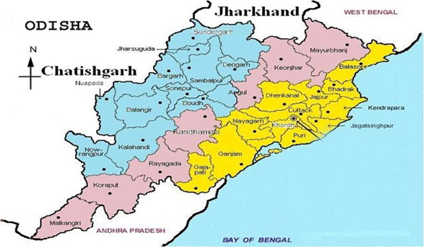 Coastline of Odisha