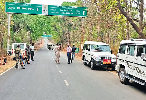 Odisha border