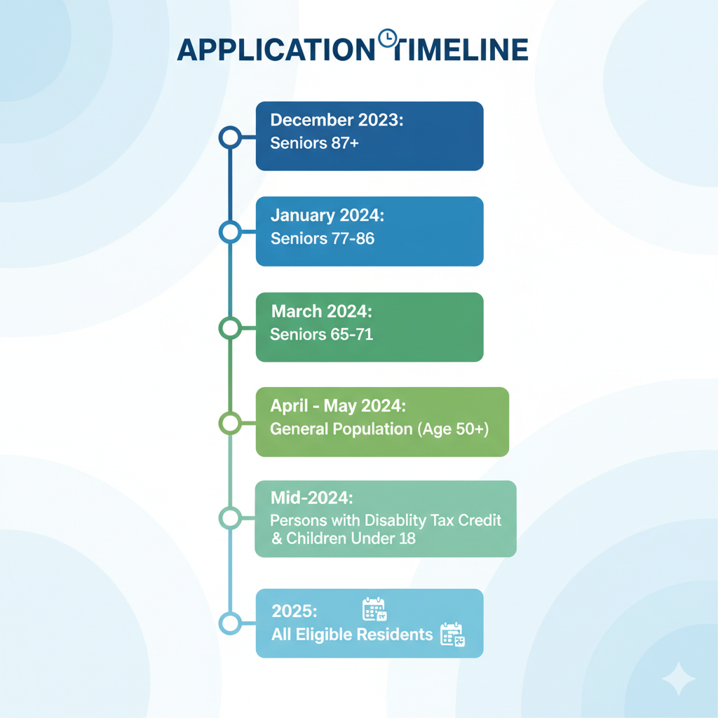 CDCP eligibility from seniors to all residents in 2025.