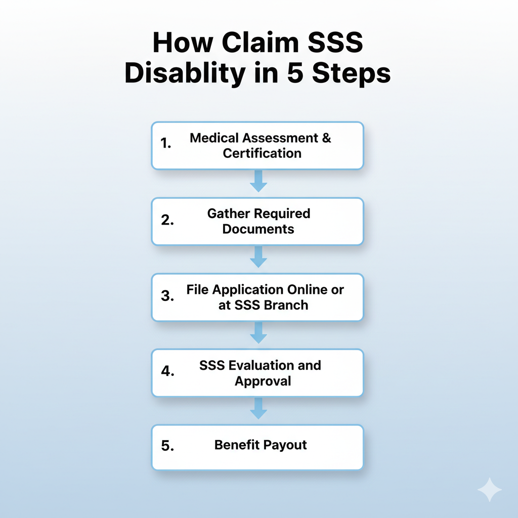 SSS disability claim process
