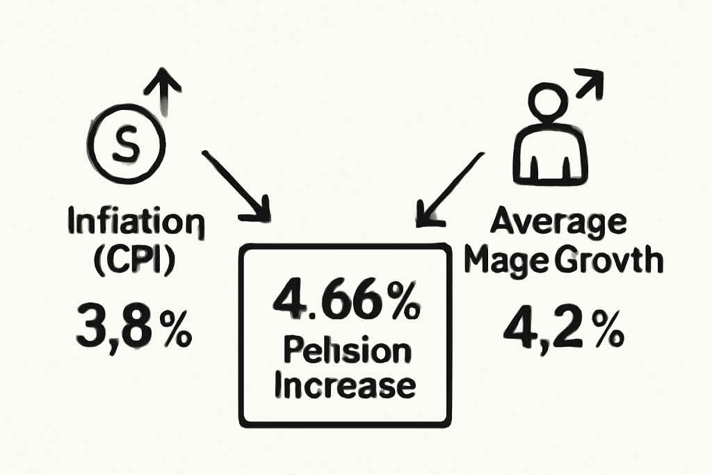 NZ Pension Increase for 2025? Find Out New Rates & Payment Dates! 3 CPI percentage and the growth in the net average wage