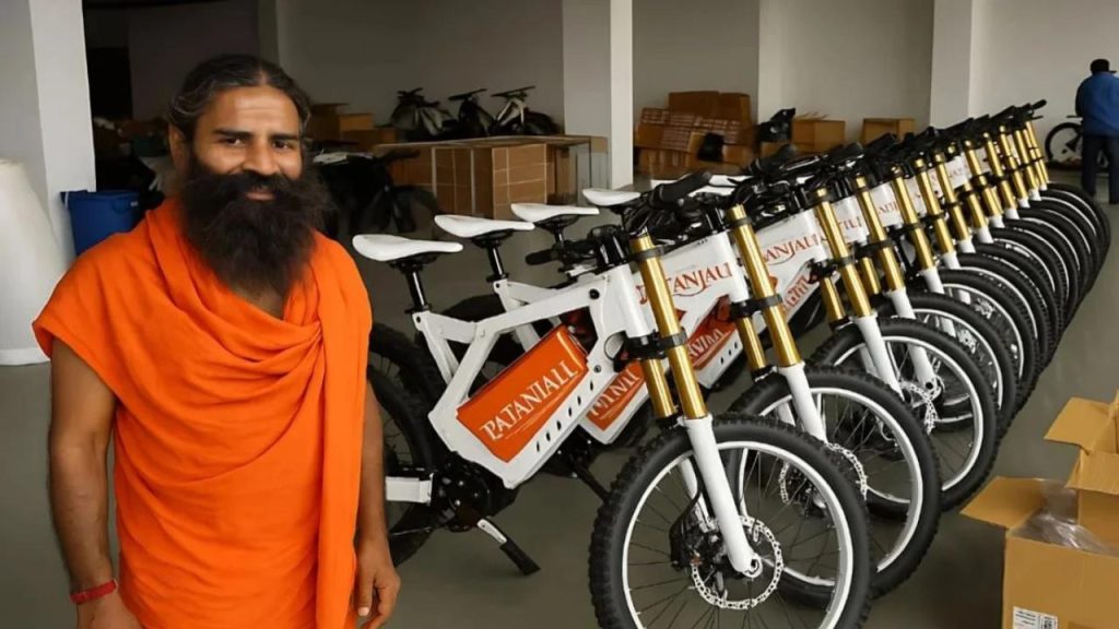 Patanjali Electric Cycle 2025: सिर्फ ₹4500 में, एक चार्ज में चलेगी 200km, टॉप स्पीड, जानें फीचर्स